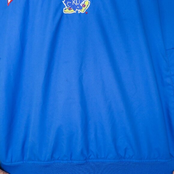 Vintage 90s Pro Player Kansas Jayhawks Pullover Windbreaker - Picture 9 of 10
